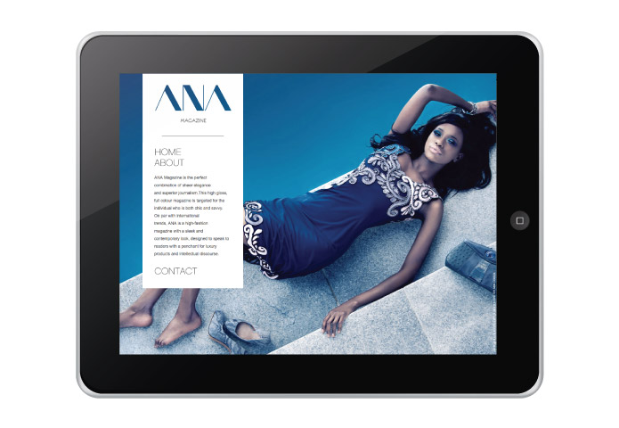 ANA Website | Graphic Design, Branding and Websites in South Africa | Malossol